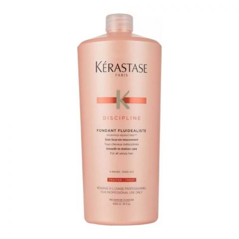 Kerastase Discipline Fondant Fluid Conditioner, For Frizzy Hair, 1000ml