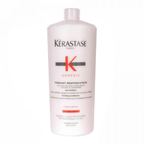 Kerastase Genesis Fort. Fondant Renforçateur Conditioner, Silicone & Sulfate Free, For Damaged Hair, 1000ml