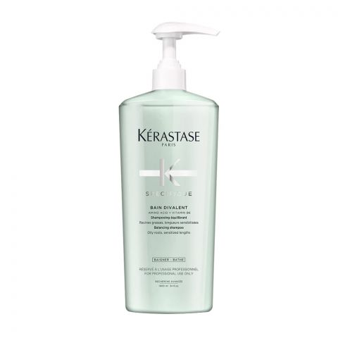 Kerastase Specifique Bain Divalent Balancing Shampoo, For Oily Roots and Dry Ends, 1000ml