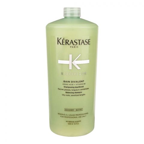 Kerastase Specifique Bain Divalent Balancing Shampoo, For Dry Hair Types, 1000ml