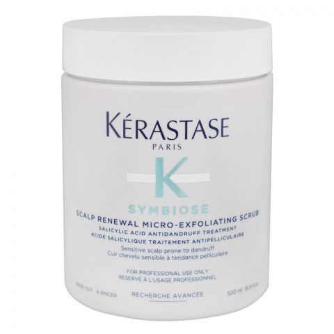 Kerastase Symbiose Micro-Exfoliating Cellular Treatment, For Sensitive Scalp Prone To Dandruff, 500ml