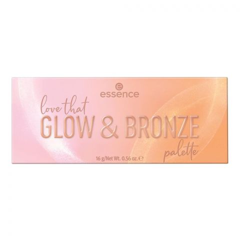 Essence Love that Glow & Bronze Palette, 3 Colors, 16g