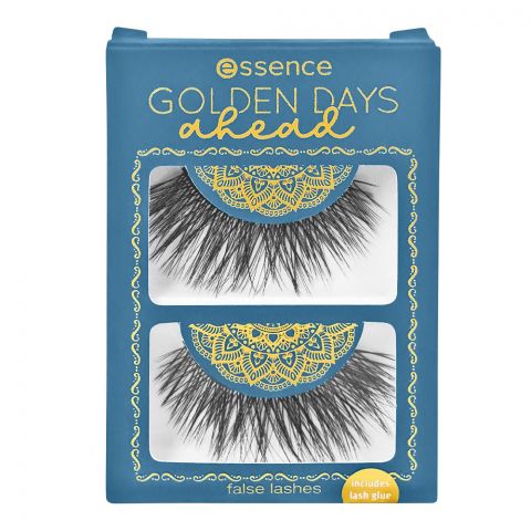 Essence Golden Days Ahead False Eye Lashes, 01 Gocus On The Gold!