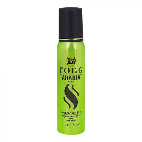 Fogg Arabia Edition Copacabana Oud Fragrance Body Spray, For Men, 120ml