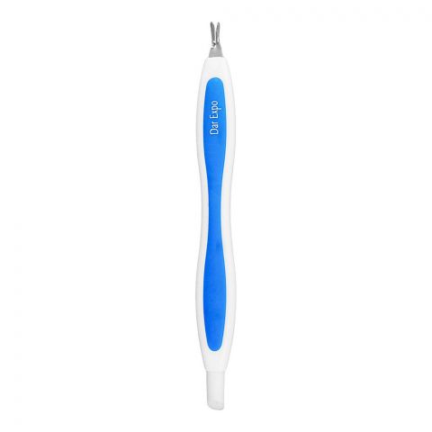 Dar Expo Cuticle Trimmer+Pusher With Plastic Handle