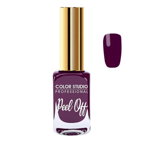 Color Studio Peel Off Water Based Nail Polish, 10ml, No. 18