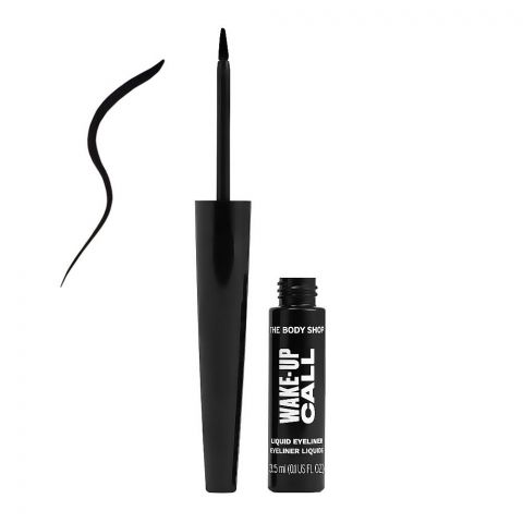 The Body Shop Wake-Up Call Liquid Eyeliner, 3.5ml, Black