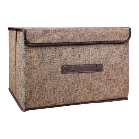 Inaaya Traders Multifunctional Cloth Storage Organizer, Large, Brown, 101706