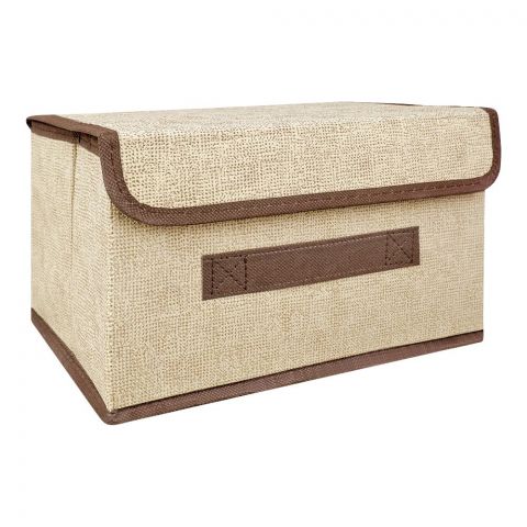 Inaaya Traders Multifunctional Cloth Storage Organizer, Small, Beige, 101705