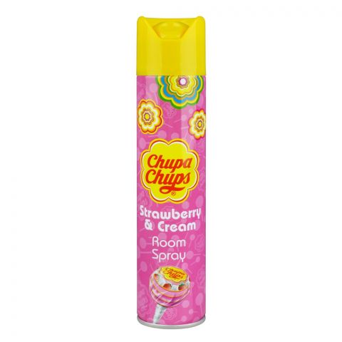 Chupa Chups Strawberry & Cream Room Spray Air Freshener, 300ml