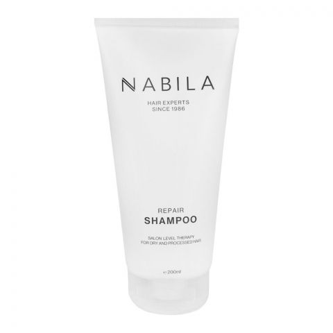 Nabila Hair Experts Repair Shampoo, For Dry and Proceed Hair, 200ml