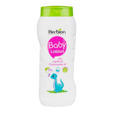 Herbion Jojoba & Chamomile Oil Baby Lotion and Moisturizer, Paraben Free, 200ml