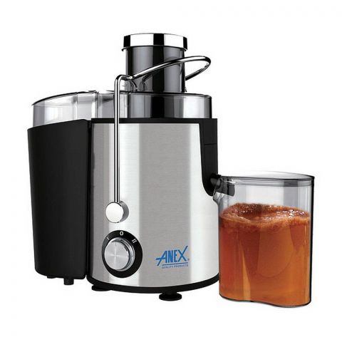 Anex Deluxe Juicer, 400W, 1500ml Pulp & 500ml Juice Container, AG-70