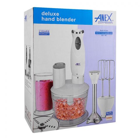 Anex Hand Blender Beater Chopper, AG-140