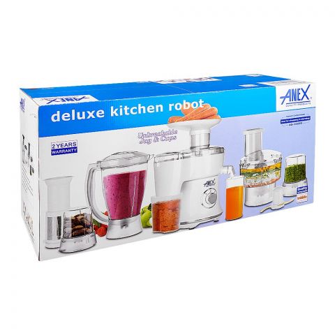 Anex Deluxe Kitchen Robot, 450W, AG-3153