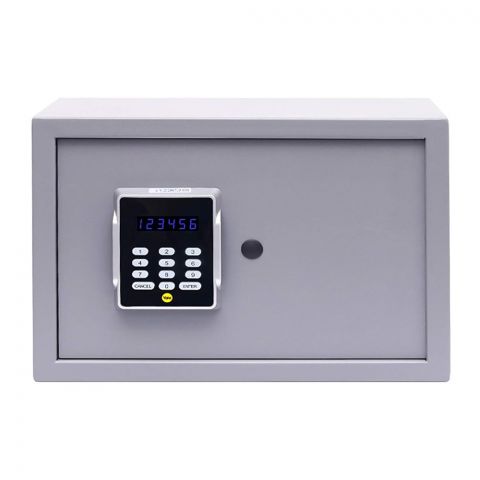 Yale Cosmos Series Home Safe Locker, Small, Grey, YSPC200