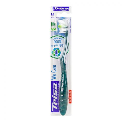 Trisa We Care Medium Toothbrush