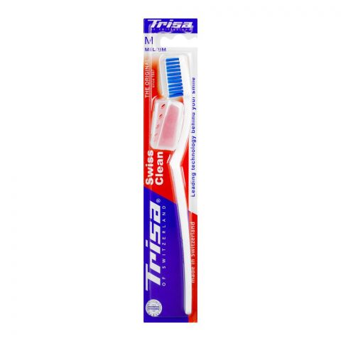 Trisa Swiss Clean Medium Toothbrush