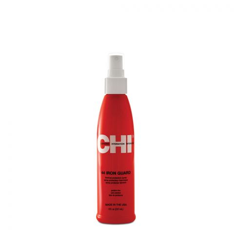 CHI 44 Iron Guard Thermal Protection Spray, Heat Protectant, Paraben Free, 237ml