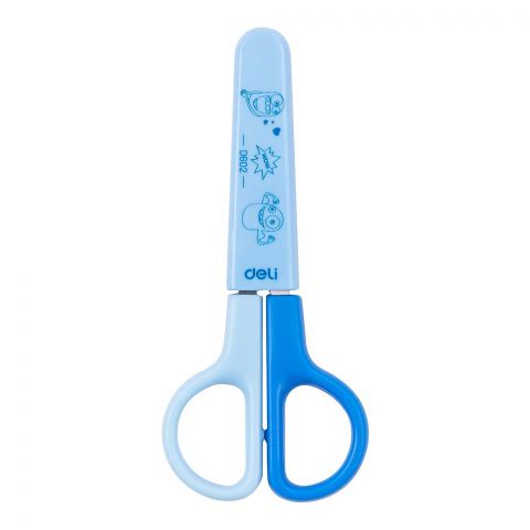 Deli Bumpees Scissor, Blue, 1-Pack, ED60200