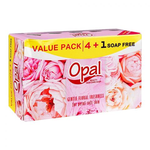 Opal Floral Freshness Soap, 4+1 Value Pack