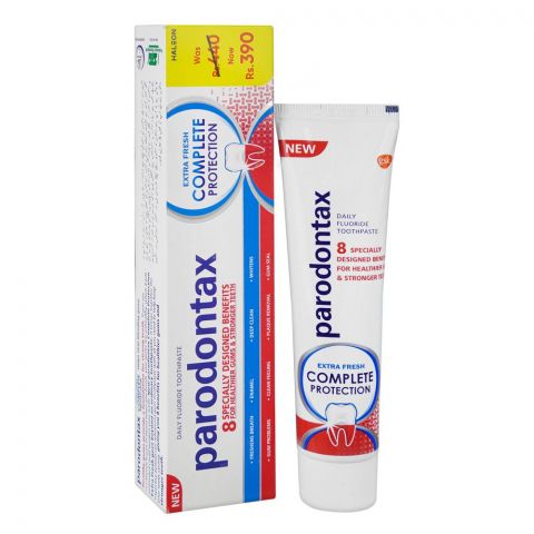 Parodontax Extra Fresh Complete Protection Toothpaste, 100g, Save Rs.50/-