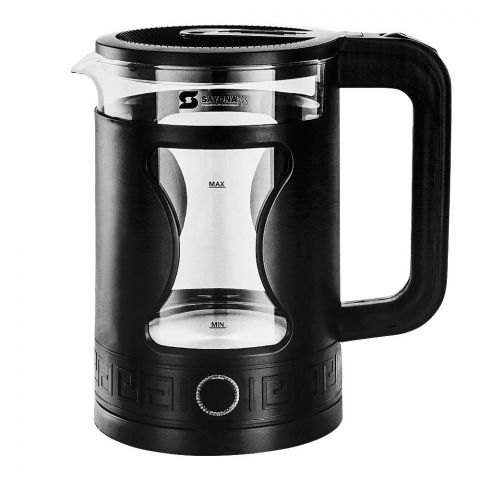 Sayona Glass Electric Kettle, 1355W, 1800ml, SK-4505