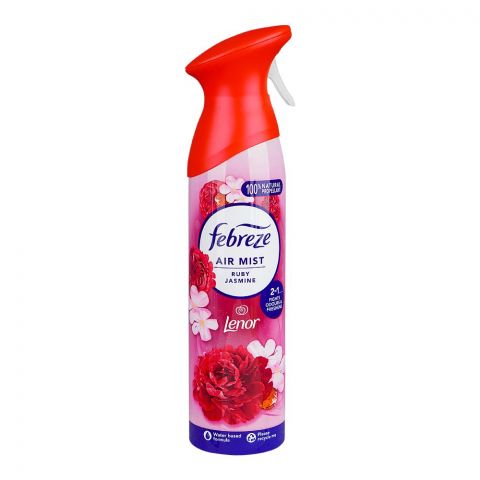 Febreze Ruby Jasmine Air Mist Spray, 185ml