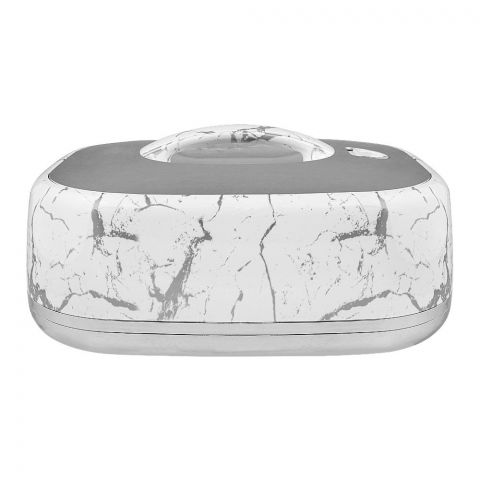 Golden Fire Rectangular Hot Pot, Food Warmer, 5500ml, White & Silver, 775W/S