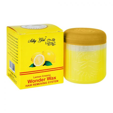 Silky Girl Lemon Hair Removing Cold Wax, 150g