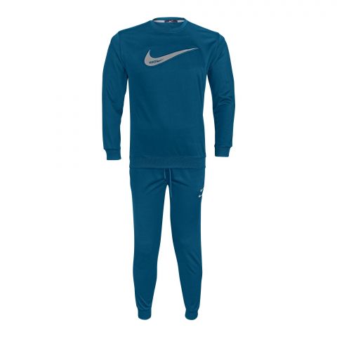 Men's Tracksuit With Sweatshirt and Trouser, Petrol