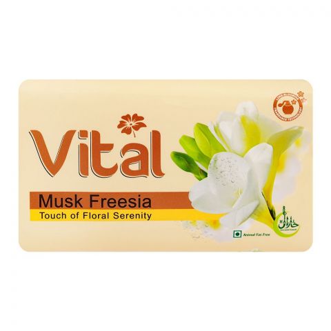 Vital Musk Freesia Soap, 128g