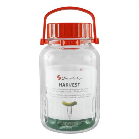 Pasabahce Glass Jar, 4000ml, 80006