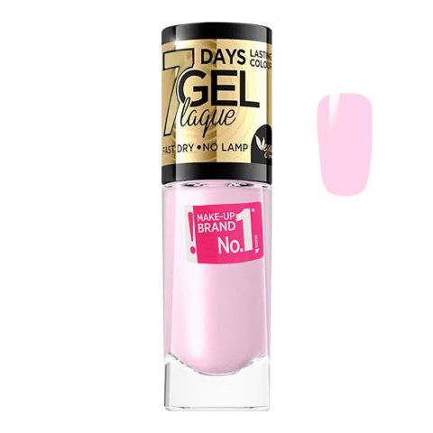 Eveline 7 Days Gel Laque Nail Polish, Long Lasting, 8ml, No. 40