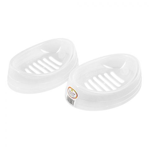 Appollo Glow Bath Soap Dish, 2-Pack