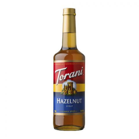 Torani Hazelnut Syrup, 750ml