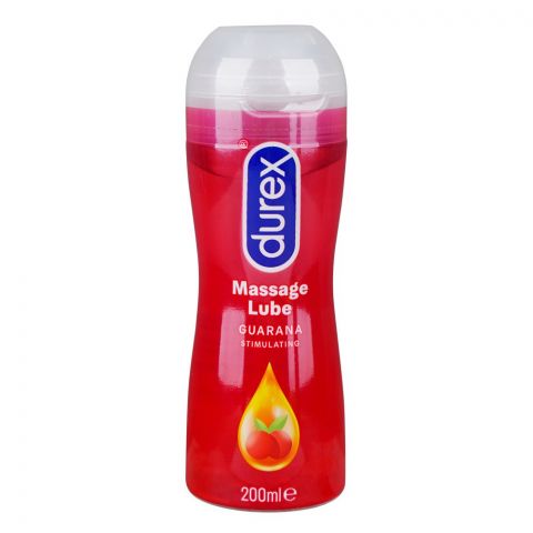 Durex Massage Guarana Stimulating Lube, 200ml