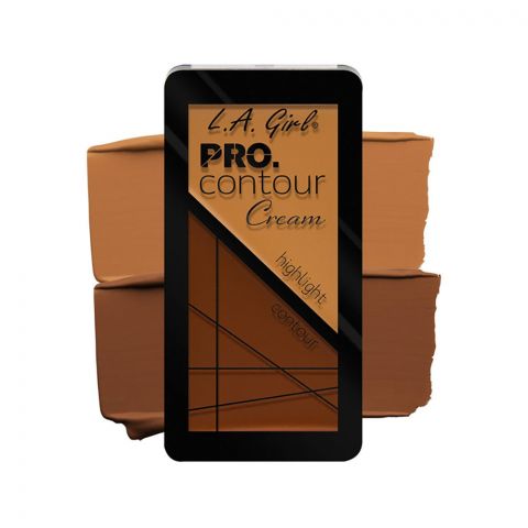 L.A. Girl Pro. Contour Cream, Highlighter & Contour, GCC637 Tan