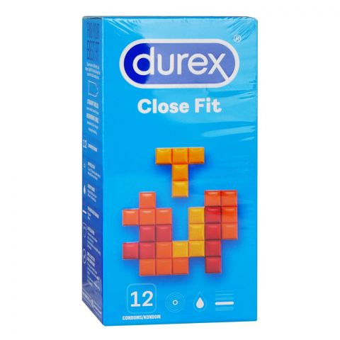 Durex Close Fit Condoms, 12-Pack