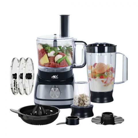 Anex Deluxe Chopper & Blender, 600W, Black, AG-3146