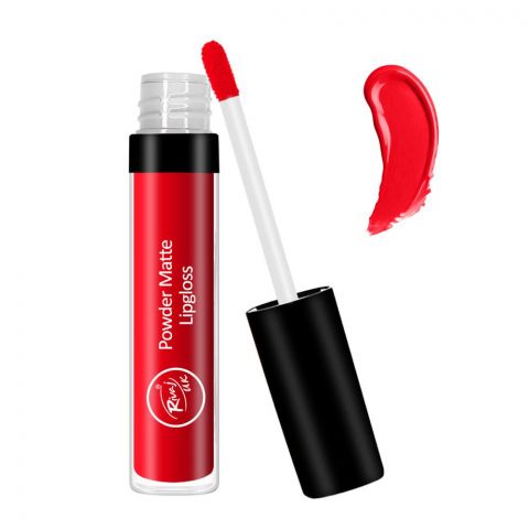 Rivaj UK Powder Matte Lip Gloss, 3ml, No. 04