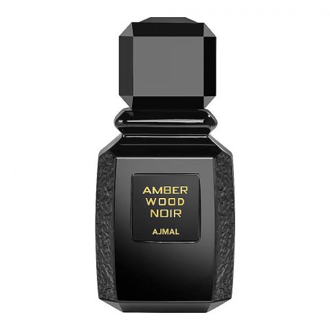 Ajmal Amber Wood Noir, Eau de Parfum, For Men & Women, 100ml