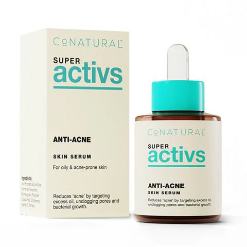 CoNatural Super Activs Anti-Acne Skin Serum, 30ml