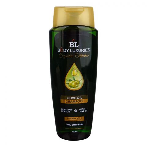 Body Luxuries Signature Collection Olive Shampoo, For Dull & Brittle Hair, 400ml