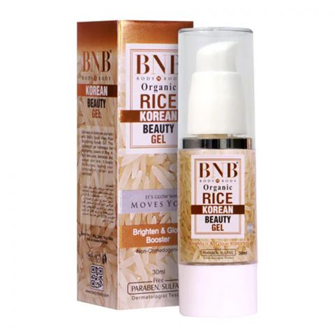 BNB Organic Rice Korean Beauty Gel, 30ml