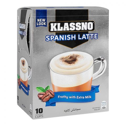 Klassno Spanish Latte Frothy With Extra Milk Coffee, 20g