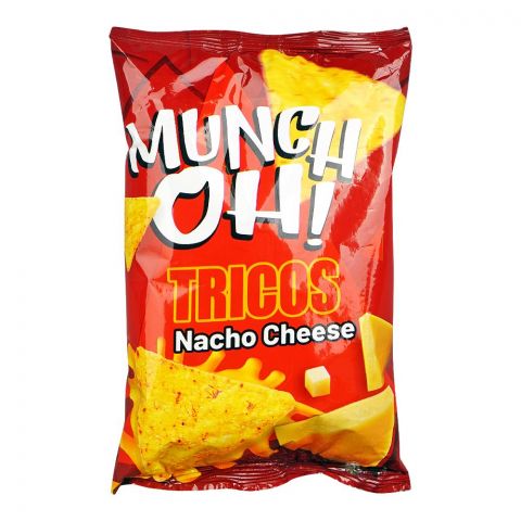 Munch Oh! Ricos Nacho Cheese Chips, 64g