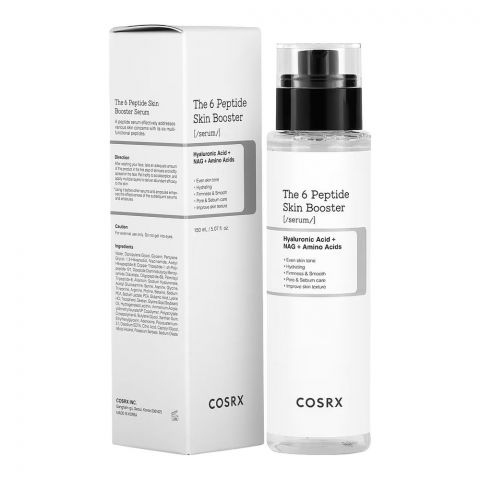 COSRX The 6 Peptide Skin Booster Serum, Paraben Free, For All Skin Types, 150ml