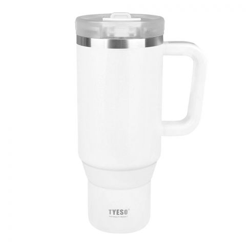 AJf Tyeso Vacuum Insulated Tumbler, 1200ml, White, TS-8868