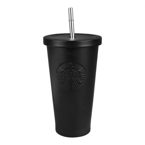 AJF Starbuck Reserve Stainless Steel Tumbler, 473ml, Black